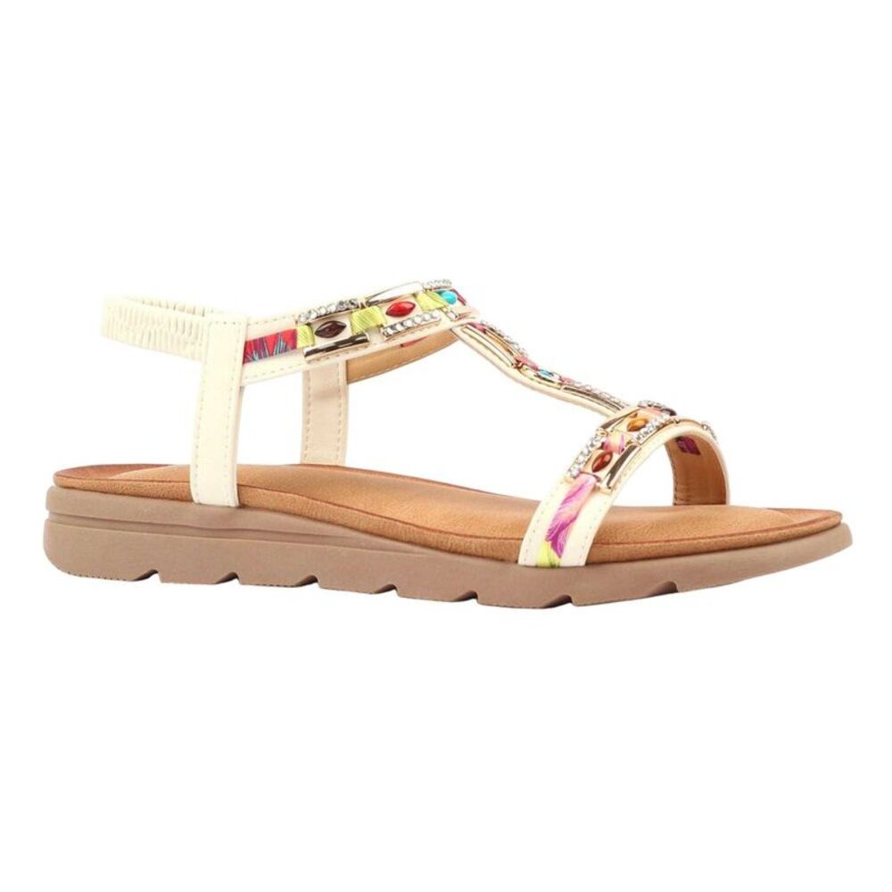 Lunar Womens/Ladies Drift Sandals / White